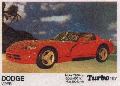 Turbo № 197: Dodge Viper