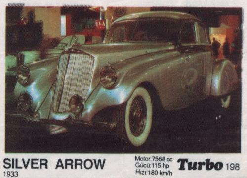 Turbo № 198: Silver Arrow 1933