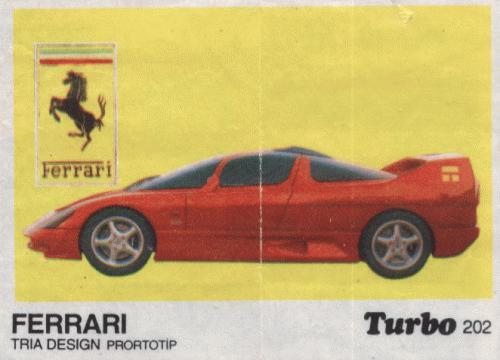 Turbo № 202: Ferrari Tria Design