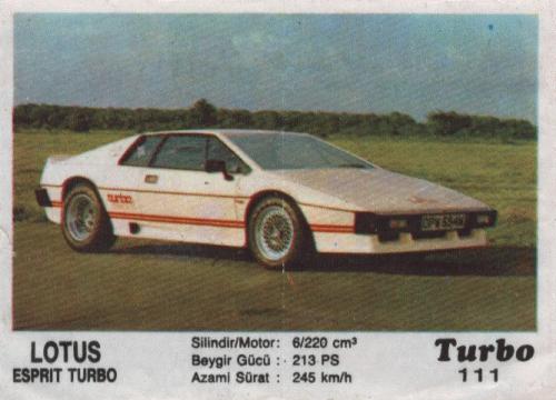 Turbo № 111: Lotus Esprit Turbo