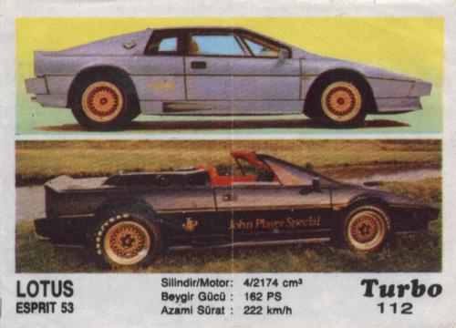 Turbo № 112: Lotus Esprit 53