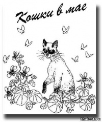Обложка для книги Кошки в мае