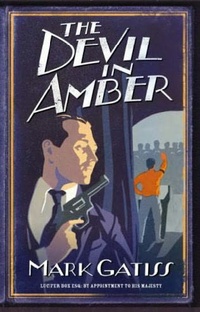 Обложка для книги The Devil in Amber: A Lucifer Box Novel