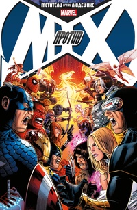 Обложка книги Мстители против Людей Икс