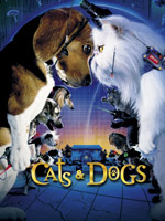 Обложка для фильма Кошки против собак
