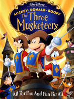 Обложка для фильма Три мушкетера: Микки, Дональд, Гуфи