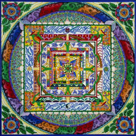 Тибетский Танка и Мандала | Tibetan Thangka and Mandala