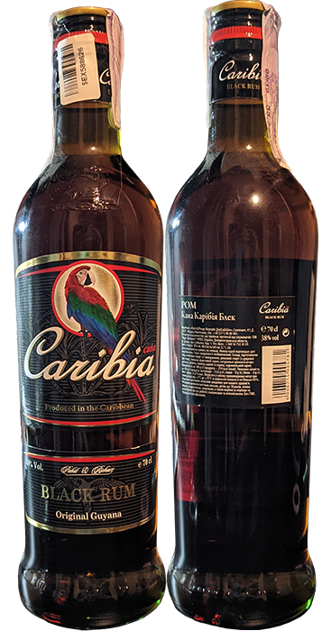 Ром Cana Caribia Black Rum