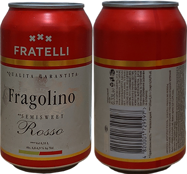 Винный напиток Fratelli Fragolino Rosso