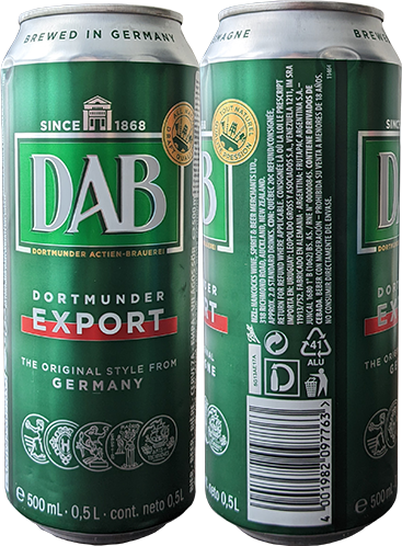 Пиво DAB Dortmunder Export