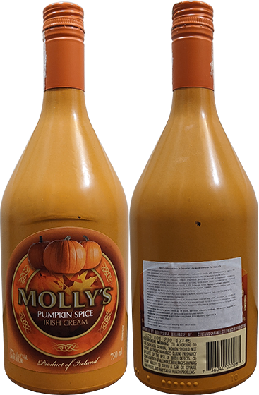 Ликер Molly's Pumpkin Spice Irish Cream
