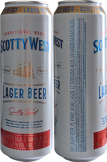 Пиво Scotty West Lager