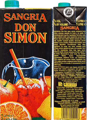 Вино ароматизированное Don Simon Sangria