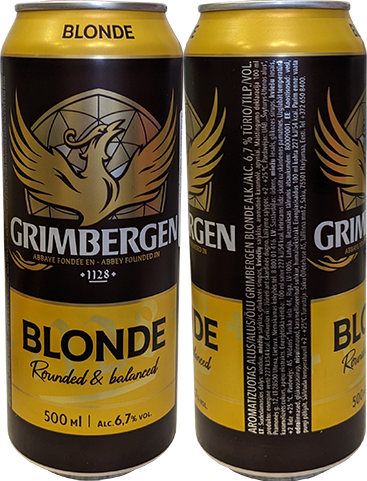 Пиво Grimbergen Blonde