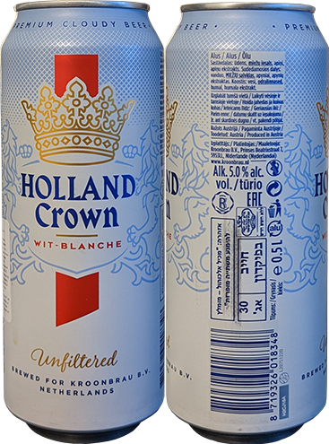 Пиво Holland Crown Wit-Blanche