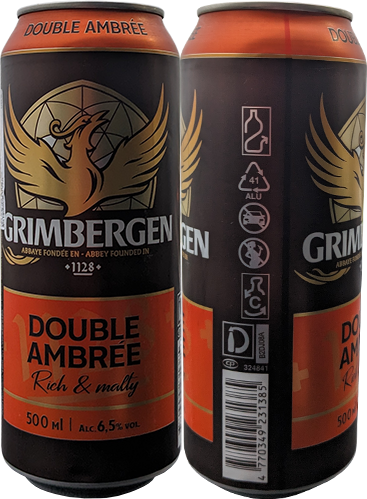 Пиво Grimbergen Double Ambre