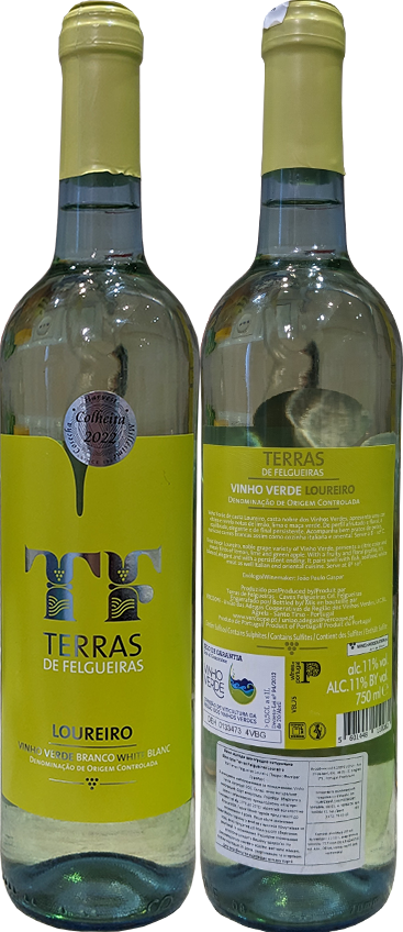 Вино Terras de Felgueiras Loureiro Vinho Verde DOC