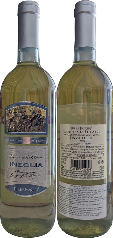 Вино Pirovano Inzolia Terre Siciliane