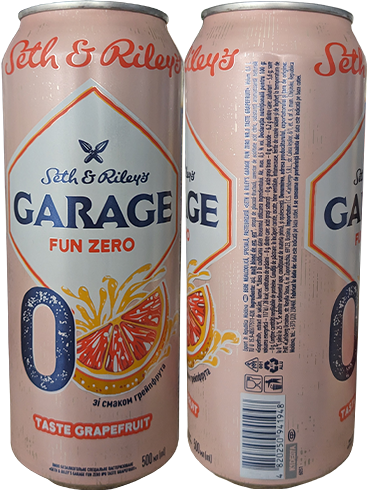 Безалкогольное пиво Seth & Riley's Garage Fun Zero Grapefruit