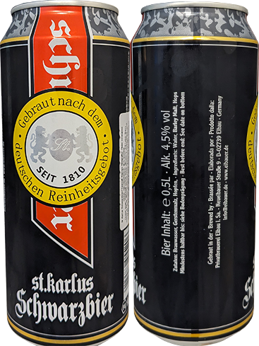 Пиво St. Karlus Schwarzbier