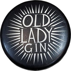 Джин Old Lady London Dry в бутылке 0,7 литра крышка