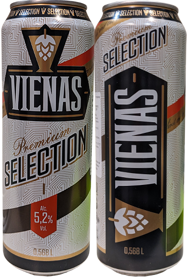 Пиво Vienas Premium Selection