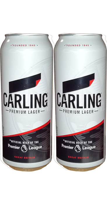 Пиво Carling в банке 0,5 литра