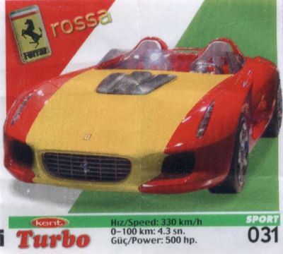 Turbo Sport № 31: Ferrari Rossa