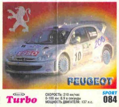 Turbo Sport № 84 rus: Peugeot