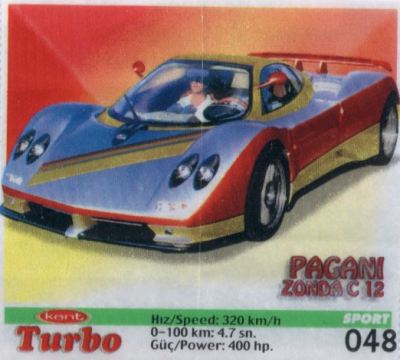 Turbo Sport № 48: Pagani Zonda C 12
