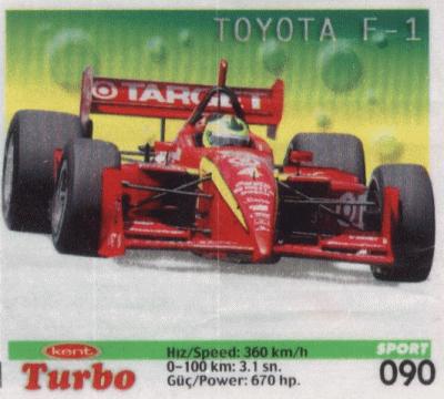 Turbo Sport № 90: Toyota F-1