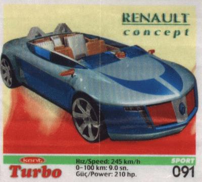 Turbo Sport № 91: Renault concept