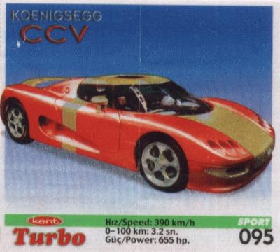 Turbo Sport № 95: Koenigsegg CCV