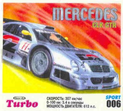 Turbo Sport № 06 rus: Mercedes CLK GTR
