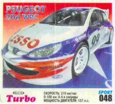 Turbo Sport № 48 rus: Peugeot 206 WRC
