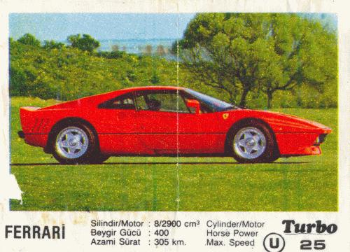 Turbo № 025: Ferrari