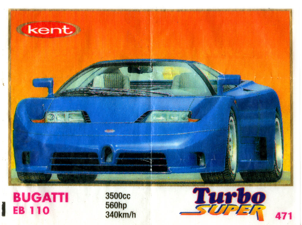 Turbo Super № 471: Bugatti EB 110
