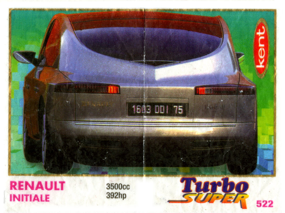 Turbo Super № 522: Renault Initiale