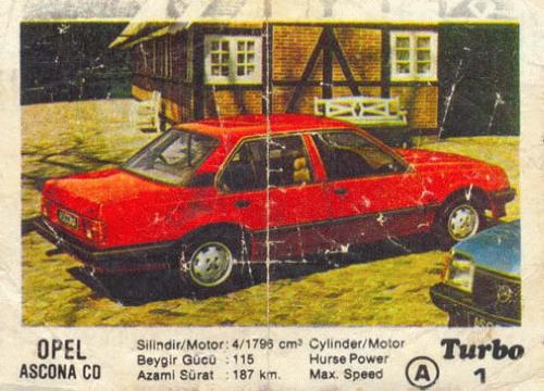 Turbo № 001: Opel Ascona Co