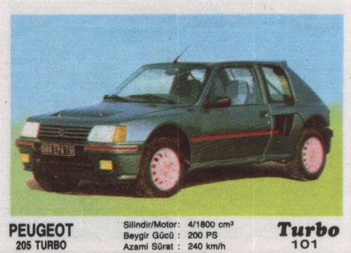 Turbo № 101: Peugeot 205 Turbo