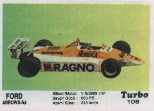 Turbo № 106: Ford Arrows-A4