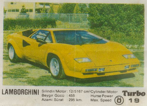 Turbo № 019: Lamborghini