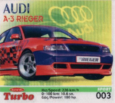 Turbo Sport № 03: Audi A-3 Rieger