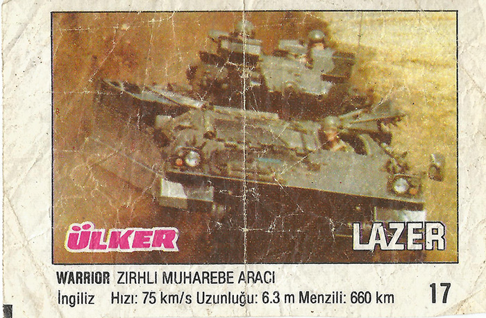 Lazer № 17: Warrior