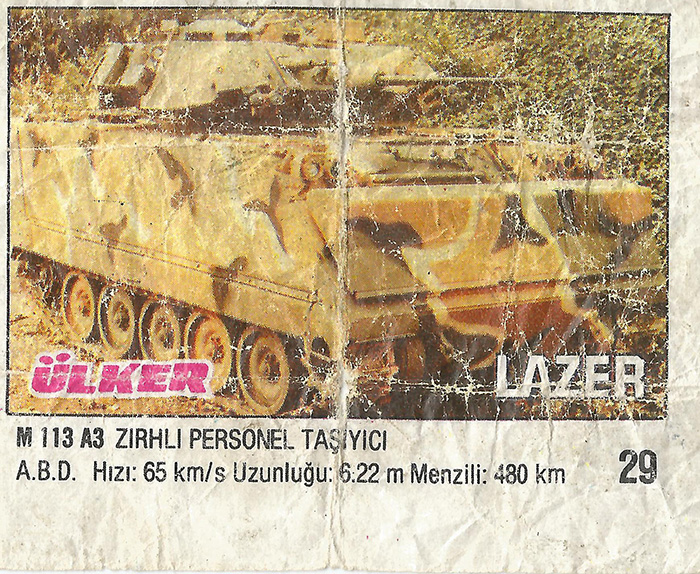 Lazer № 29: M 113 A3