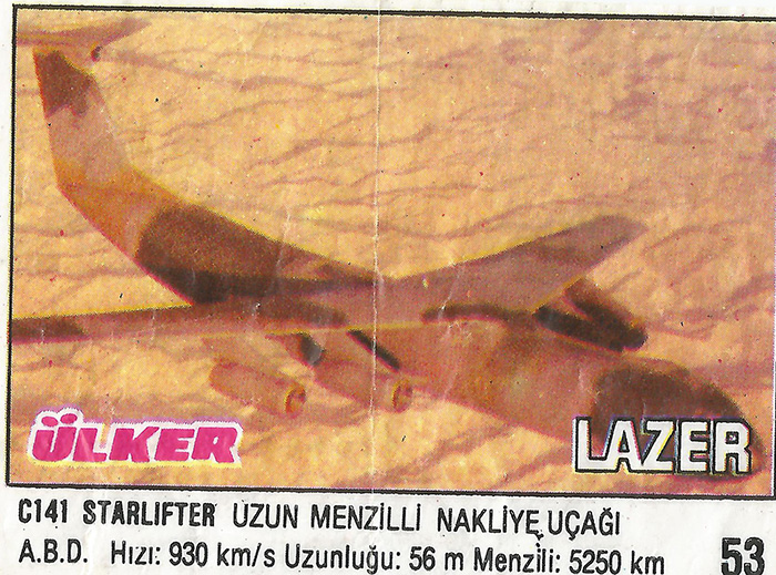 Lazer № 53: C141 Starlifter