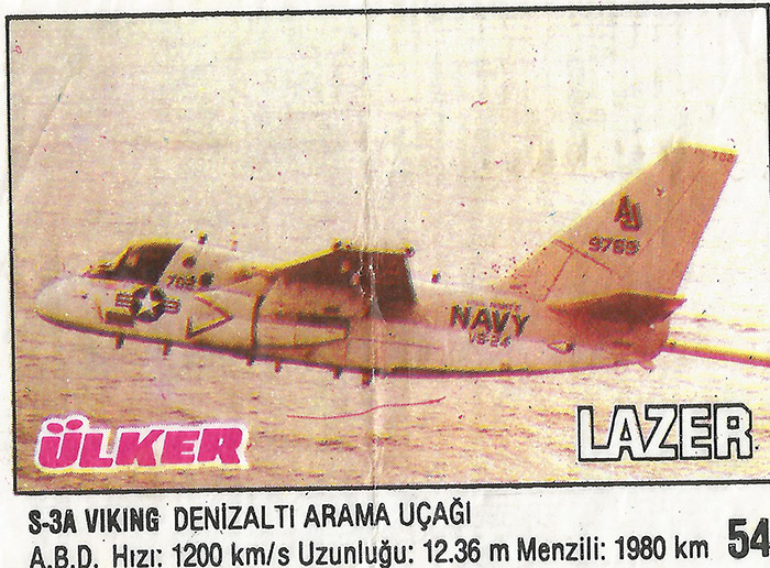 Lazer № 54: S-3A Viking