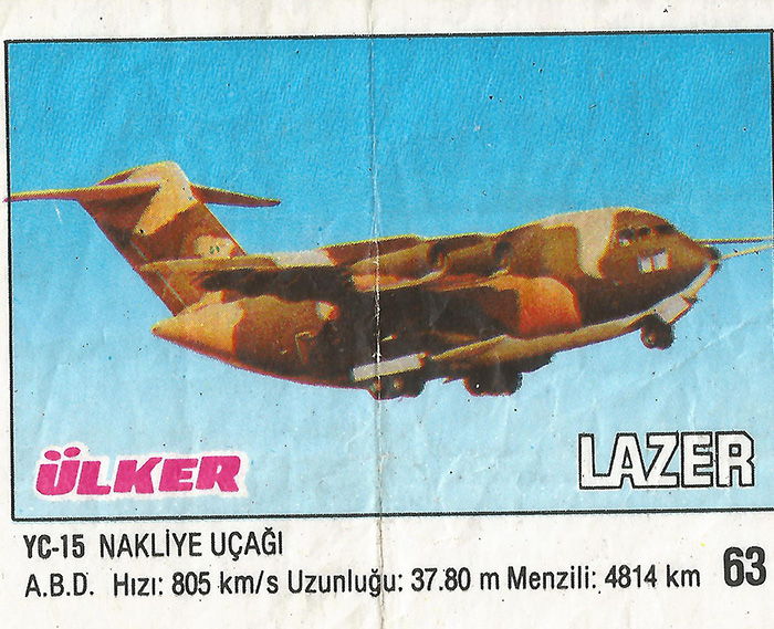 Lazer № 63: YC-15