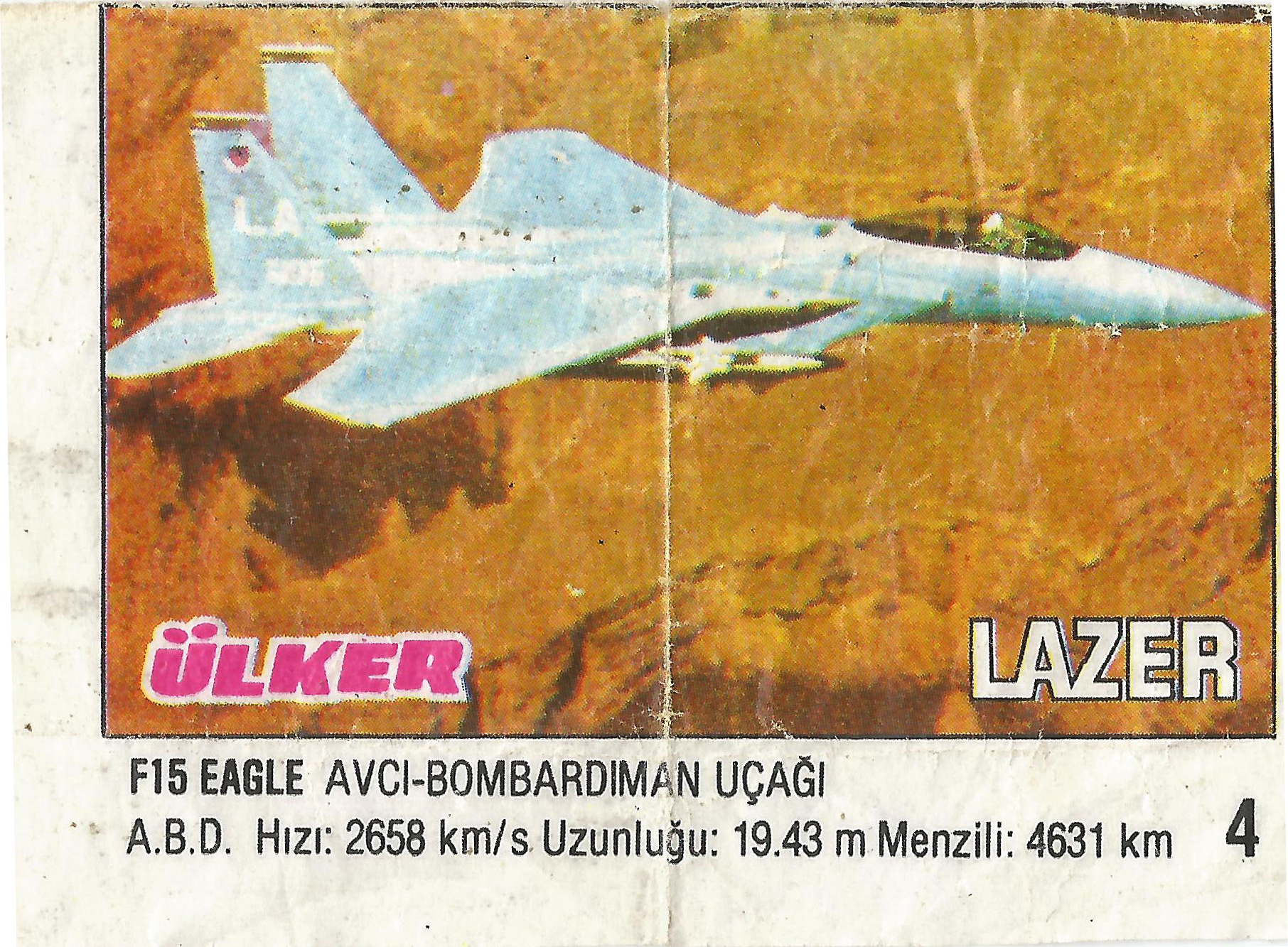 Lazer № 04: F15 Eagle